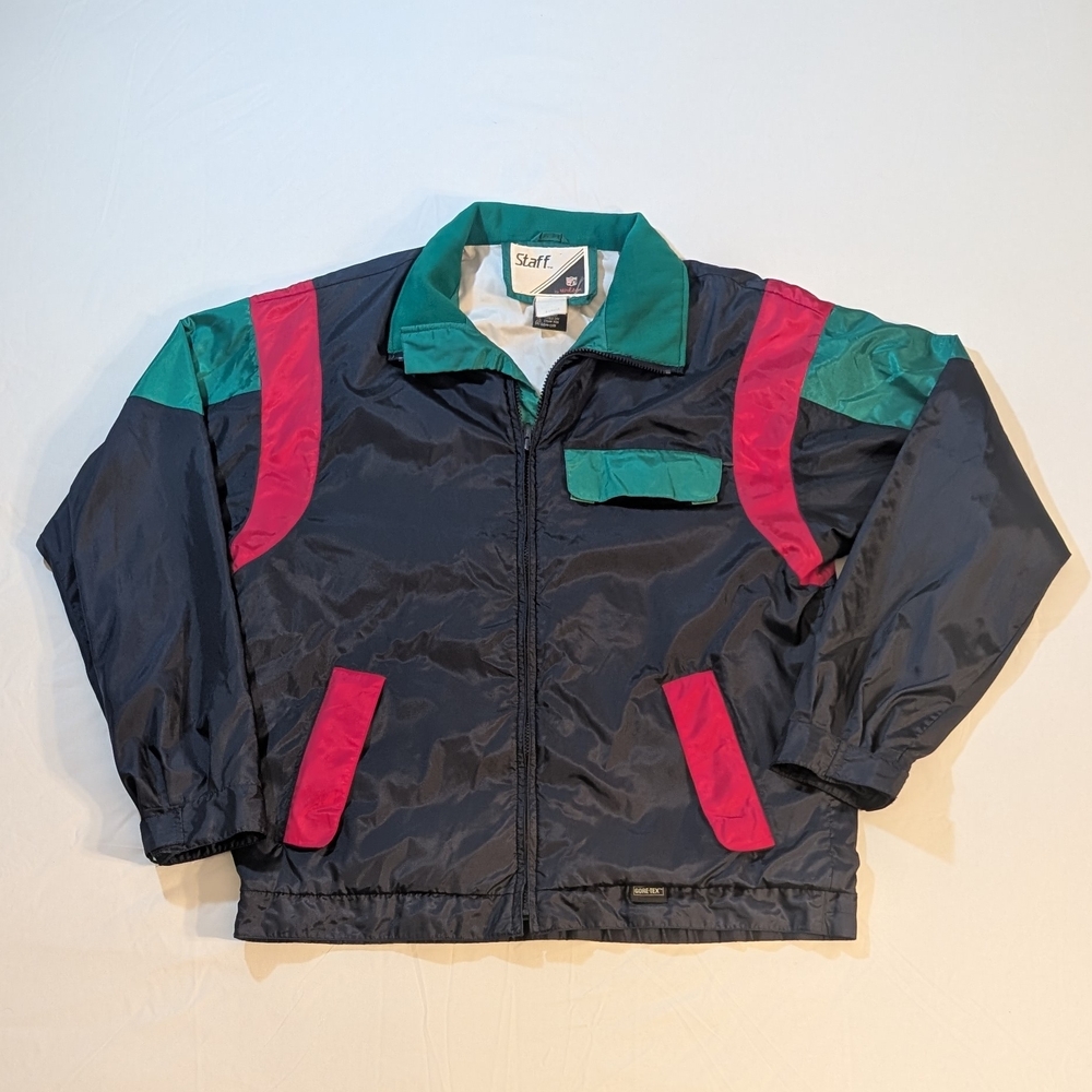 Vintage Wilson Staff Gore-Tex Colorblock Windbreaker Jacket - 90s Retro